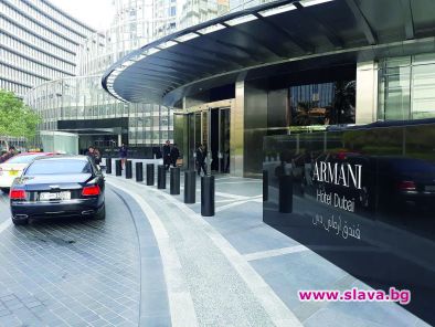 Аrmani в най-високата сграда с най-високия бар в света е върхът на лукса