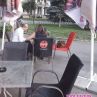 Президентът на кафе в Градската градина