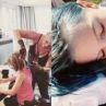 Пинк боядиса косата на дъщеря си в знак на протест