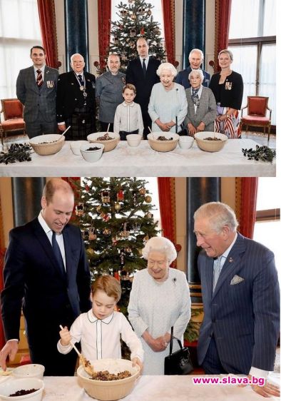 Елизабет II събра четири поколения за Коледа