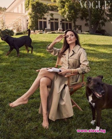 Продължава небивалия интерес към британския Vogue с Анджелина Джоли на корицата