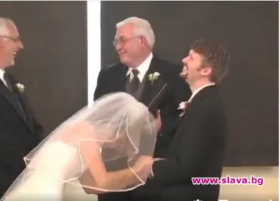 Най-смешният сватбен клип (ВИДЕО)