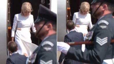 Брижит пак унизи Макрон пред света (Видео)