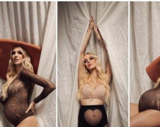 Критики и липсващ татко: Натали Трифонова в центъра на внимание с бременна фотосесия