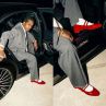 A$AP Rocky с червени пантофки