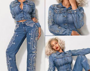 Бионсе и Levi’s с бляскава деним колекция