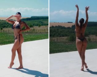 Дара показа пищни форми