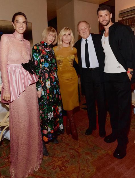 Григор Димитров и Анна Уинтур на модно събитие в Милано