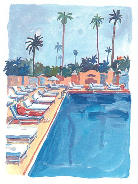 Ървинг В. Линк: 42 години край басейна на Beverly Hills Hotel