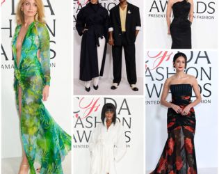 Риана, A$AP Роки, Наоми и Нина Добрев на модните награди CFDA 2025