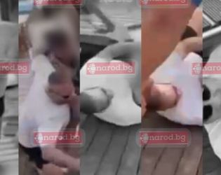 Слави Бинев в пиянски резил на гръцкия плаж (ВИДЕО)