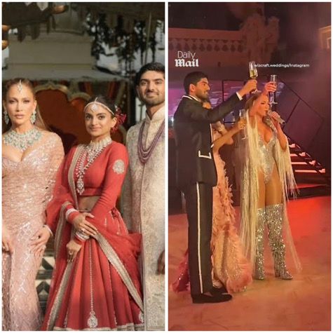 Джей Ло на милионерска сватба в Индия