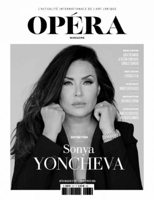 Соня Йончева на корицата на новия брой на Opéra Magazine