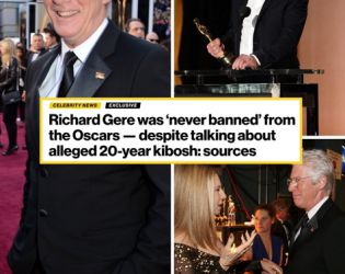 Ричард Гиър никога не е бил банван от „Оскарите“, твърдят източници
