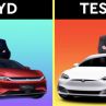 BYD изпревари Tesla като лидер при електромобилите през 2025 г.