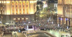 Протестът снощи: ФОТО НА НОЩТА