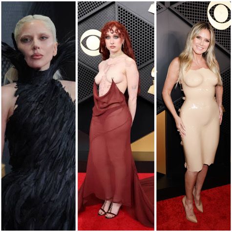 По червения килим на „Грами“: смели визии, гола провокация и модни контрасти