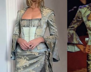 Марго Роби с винтидж Галиано