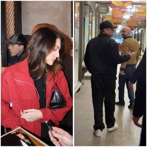 Леонардо ди Каприо изведе приятелката си Витория Черети на частен шопинг преди БАФТА