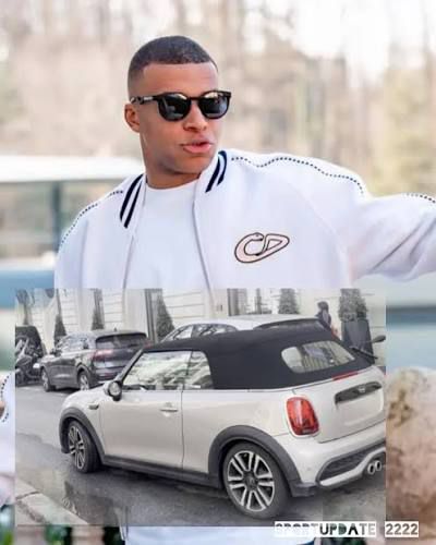 Мбапе го раздава скромно с Мини Купър