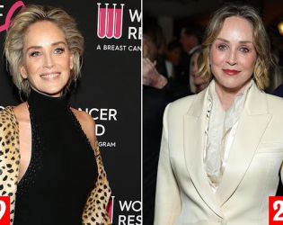 Шарън Стоун с ново лице