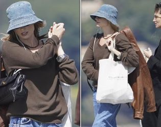 Марго Роби и Фийби Тонкин се насладиха на луксозен ден в Сен Тропе сред яхти и плажен клуб