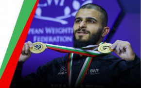 6-а евротитла за А.Русев, сребро за И. Димов в щангите