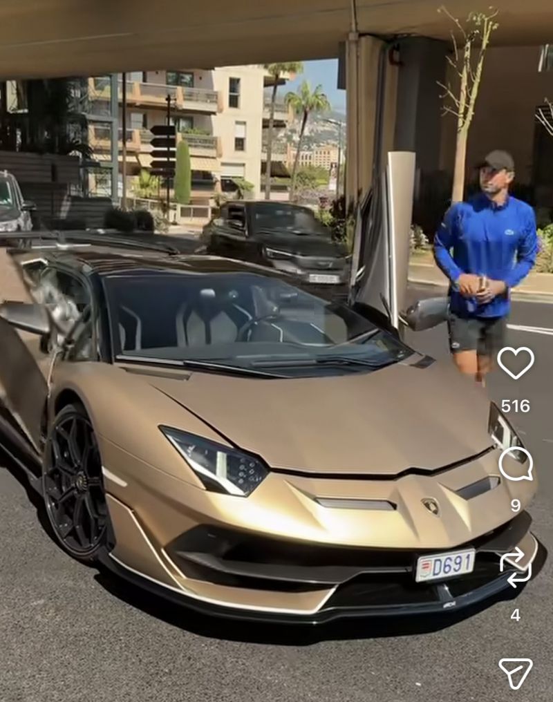 Гришо се фука с фамозно Lamborghini в Монако: ВИДЕО НА ДЕНЯ