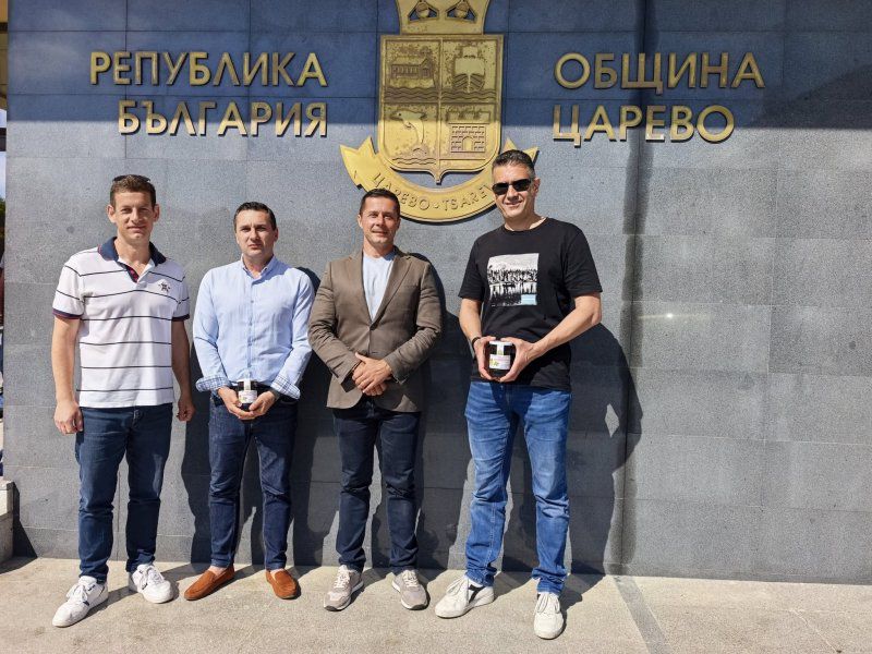 Кметътът на Царево Марин Киров проведе среща с ръководството на Българската федерация по волейбол