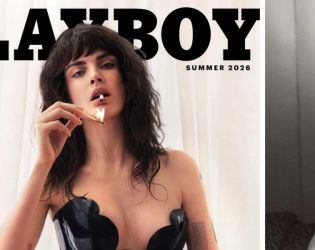 Кара Делевин е първата лезбо корица на Playboy