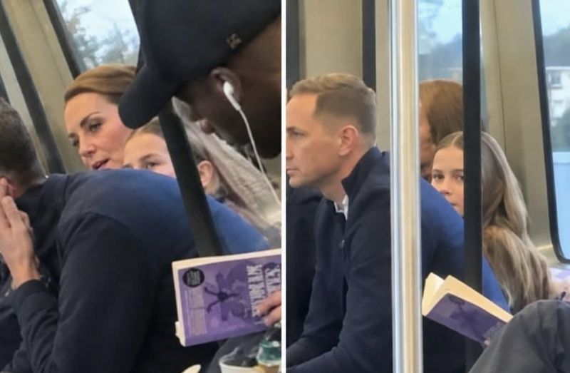 Кейт Мидълтън и принцеса Шарлот изненадаха пътниците в лондонското метро