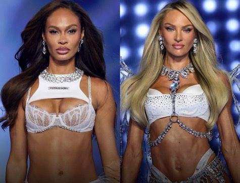 Моделки на Victoria’s Secret се хванаха за косите! Кандис и Джоан Смолс се отследваха