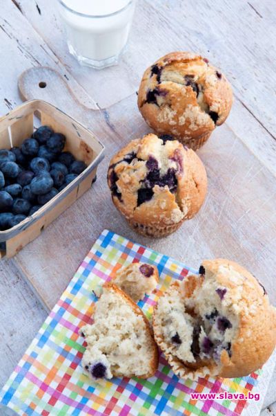 slava.bg : Blueberry Muffins