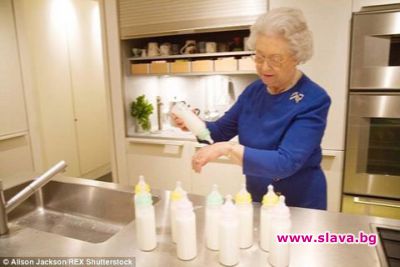 slava.bg : Кралицата проверява темепературата на млякото