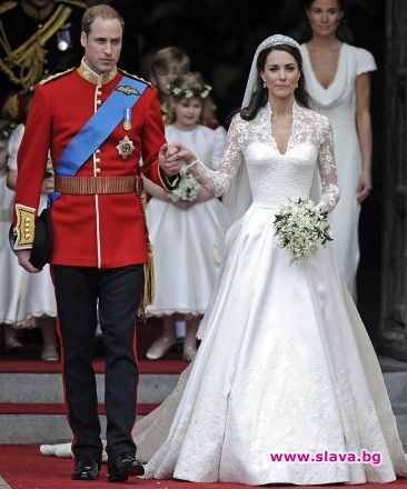 slava.bg : Сватбената рокля на Кейт Мидълтън - $415 хиляди