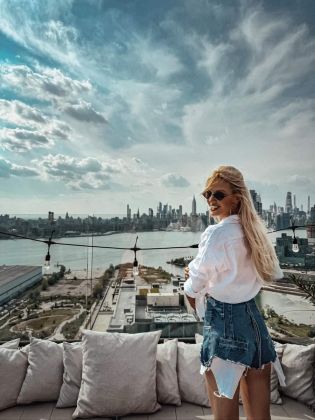 Натали Трифонова в Ню Йорк