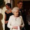 Барак Обама, Елизабет II, Мишел Обама/ Елизабет II, Барак Обама