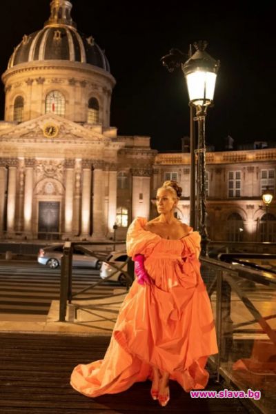 Сара Джесика Паркър с уникална рокля на Валентино